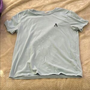 Light Blue T-Shirt with Logo